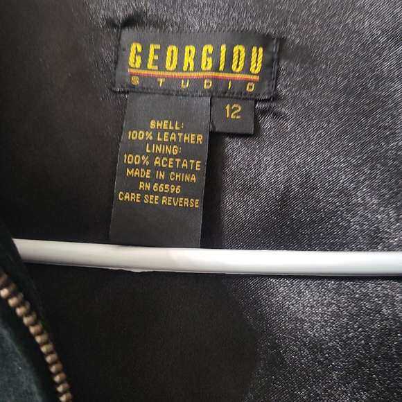 Georgiou studio suede jacket - Picture 2 of 3